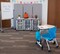 Luxor Modular Classroom Storage Cabinet - 3 side-by-side Modules with 18 Small Bins